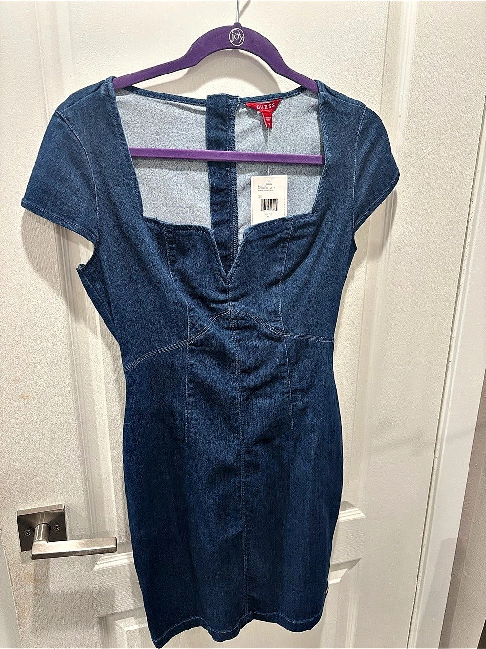 GUESS Juliana Denim Dress Mini Blue Medium